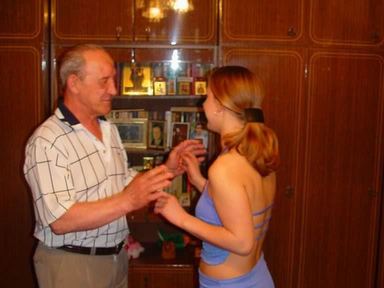 Keeping grandpa happy.