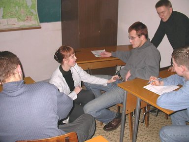 Two brothers, friends and their teacher