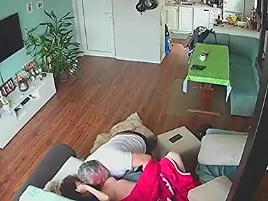 Caught my dad and I on video