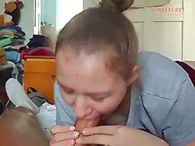 Sucking my big brother in the morning